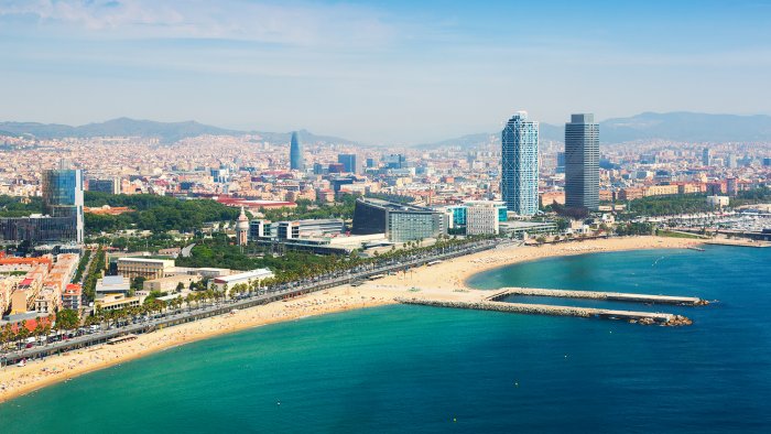 barcelona skyline